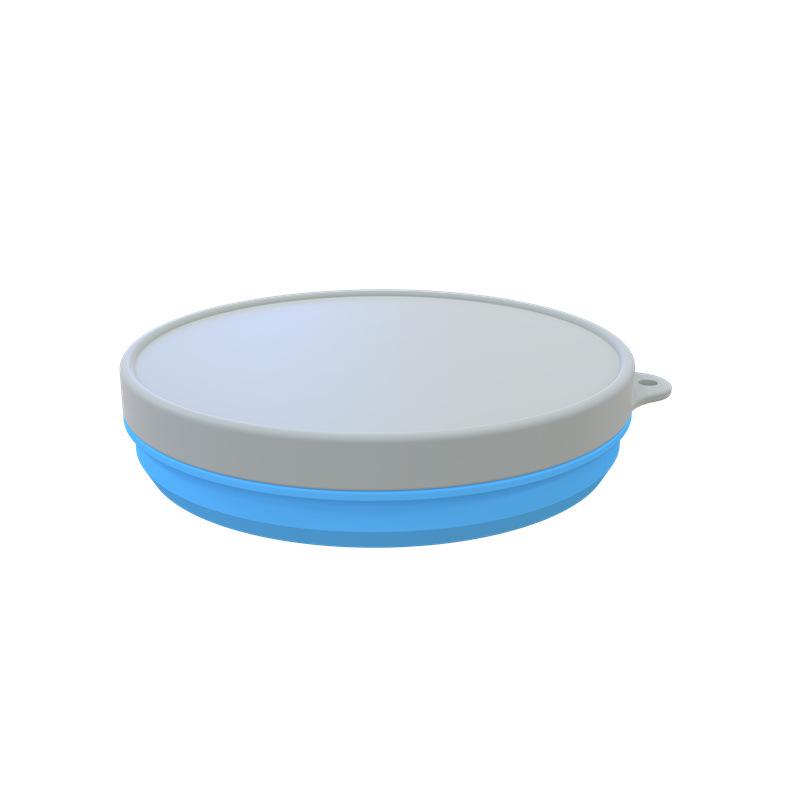 Silicone Collapsible Lunch Box Set: 3-Piece Food-Grade Microwave-Safe Bowls for Kitchen & Outdoor Use
