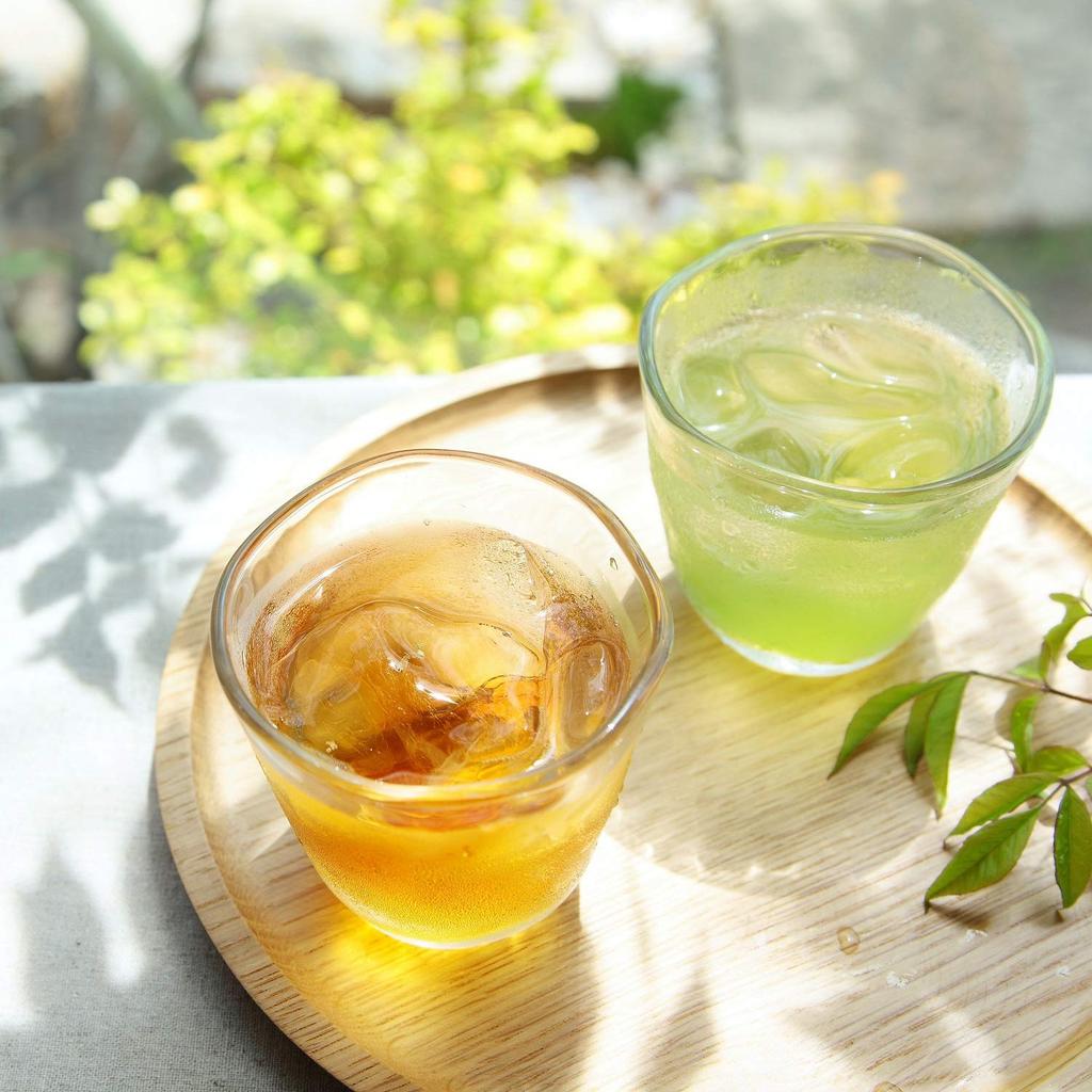 Akahori Shoten Large Tea Bags, Rich Deep Steamed Tea with Uji Matcha, 7g X 32 Tea Bags X 2 Bags