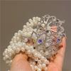Pearl Princess Crown Hair Tie for Girls