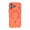 Applicable to iPhone17PROMAX second-generation large window mobile phone case Apple 16 magnetic tape metal button protective case