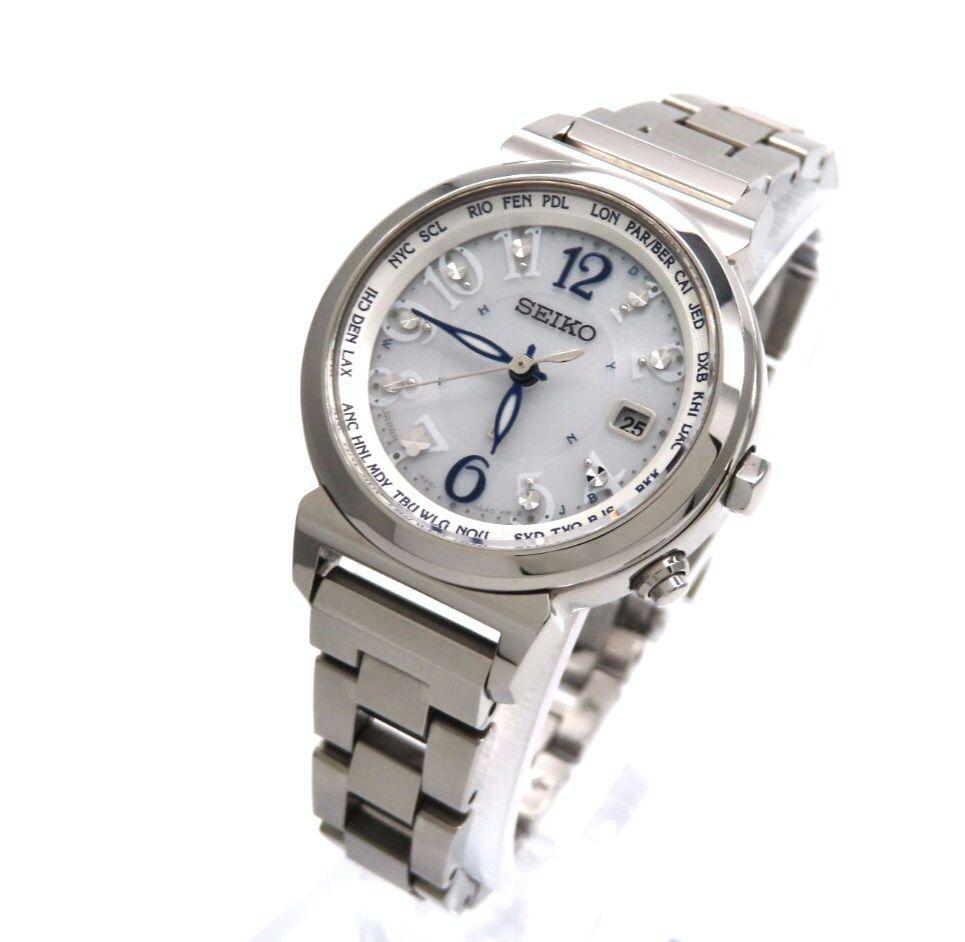 [USED] Lucky Passport SEIKO Seiko Watch Lucia White Lame Extreme