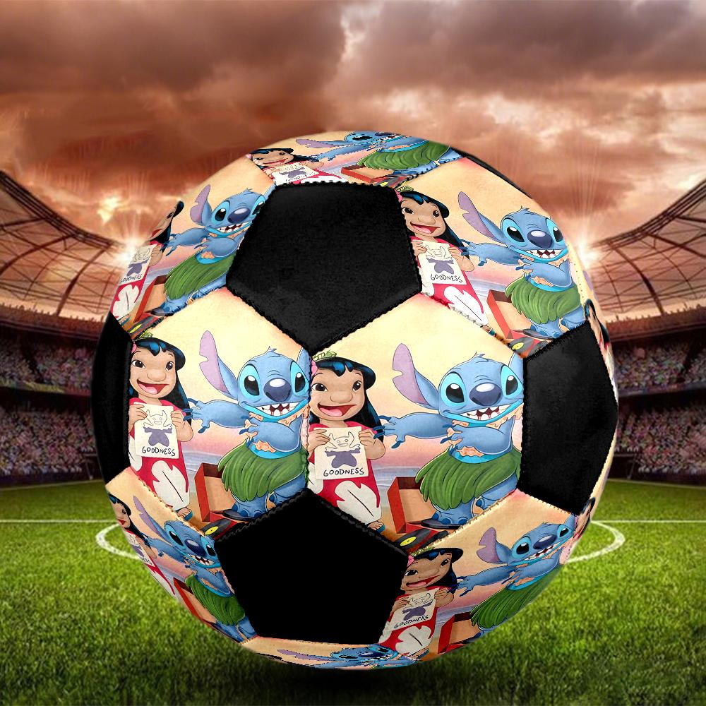 Stitch Theme Size 5 Soccer Ball, Suitable for Both Indoor and Outdoor Matches, a Gift Suitable for Everyone.