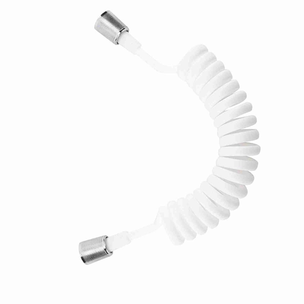 ABS Spring Flexible Shower Hose for Water Plumbing Toilet Bidet Sprayer Gun Bathroom