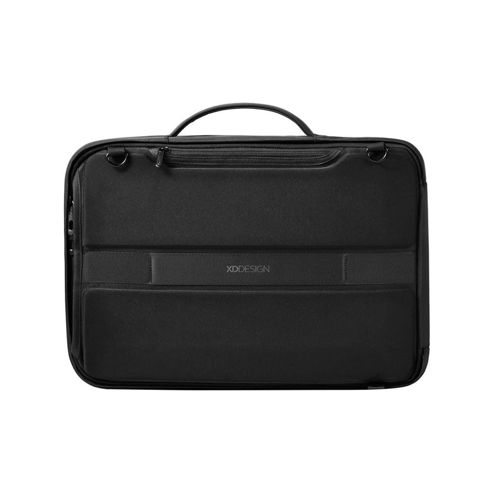 XDDESIGN Men's Bobby Biz 2.0 Backpack, Black, Functional Laptop Backpack for Business and Office Workers