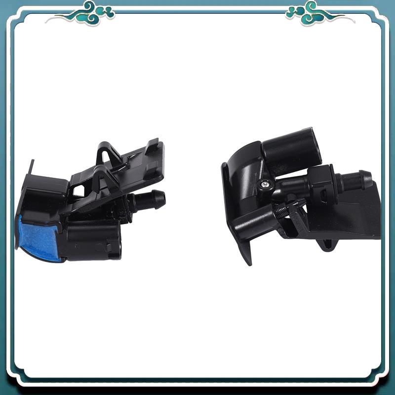 ABTU-2X New Windshield Washer Sprayer Nozzle Windscreen Nozzle Jet 61667183343 For -BMW X1 E84 / X6 E71 E72