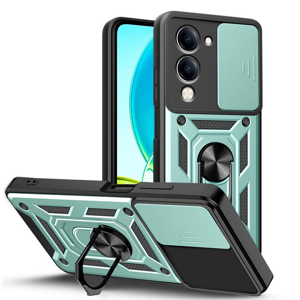 Camera Protect Case for VIVO Y04 Y29S Y39 Y38 Y19S Y28 Y100 Y36 Y35 Y16 Y55 Y75 Y77 Y17S Y22 Y21 Y22S Y33S Y20 Metal Ring Cover