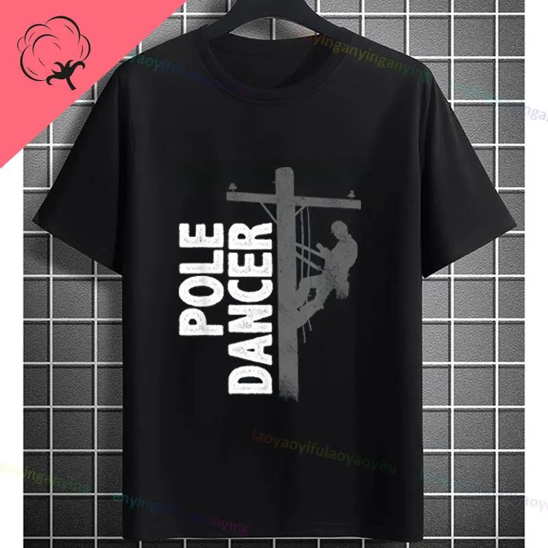 This Runs On Jesus  Pole Dance Graphic Tshirt Cotton Casual Shortsleeve Horror Style Tshirt Perfect Gift For Dance Lovers