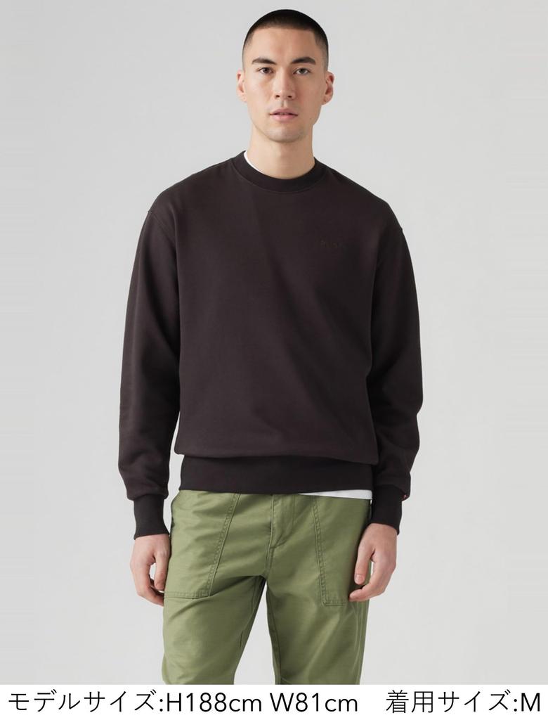 Levi's AUTHENTIC CREWNECK SWEATSHIRT A9244-0000 US L