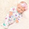 30CM Washable Lifelike Soft Hand-painted Simulation Baby Reborn Doll Children Accompany Play Doll