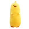 Cartoon Little Yellow Chicken Bed Pillow With Soft Plush Material For Bedside Sleep Comfort