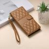 Flip Phone Case Popular for Iphone16 Mobile Phone Leather Case Crossbody Long Shoulder Strap Samsung Xiaomi OPPO