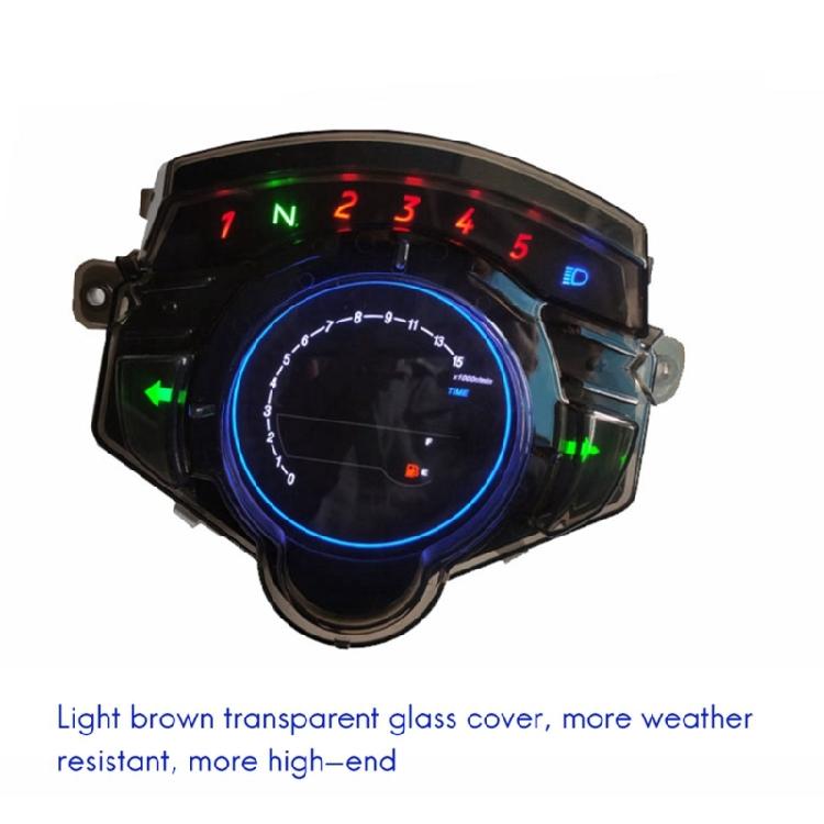 Motorcycle LCD Instrument Panel Meter Gauge Speedometer Odometer Tachometer Clear Display Suitable for LC135 V4 V5 4S/5S