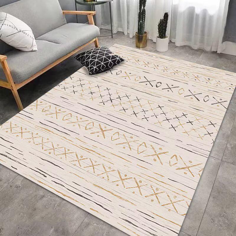 Morocco Style Decoration Home Carpet Living Room Big Size Soft Non-slip Mat for Kids Senior Gaming Room Decorative Rug Washable