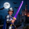 Kpop Hunter Cosplay Longsword Prop Halloween Costume Party Anime Inspired Hunters Stiletto Weapon Role-play Accessory Fans Collectible Prop