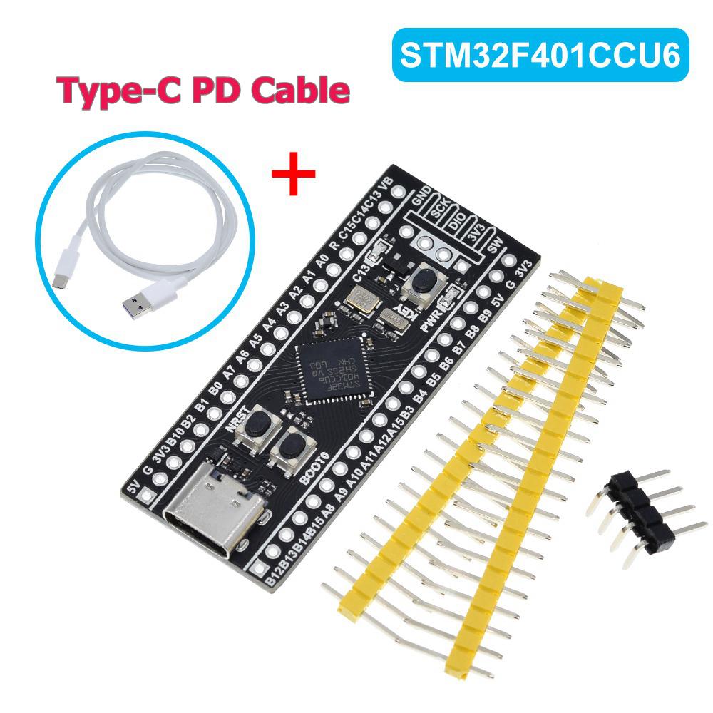 TZT 1/2pcs STM32F401 Development Board STM32F401CCU6 STM32F411CEU6 STM32F4 Learning Board For Arduino