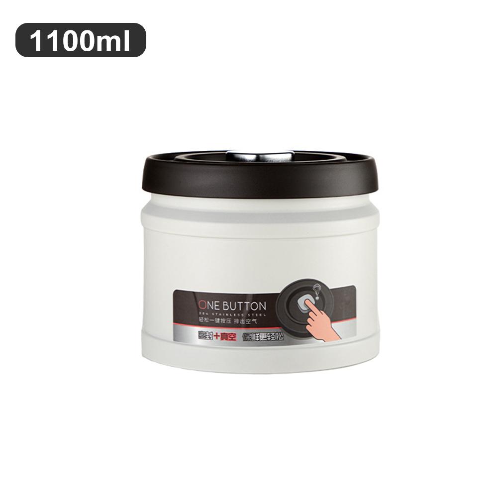 Kávová zrna Vakuově uzavřená nádrž Nerezová ocel Zrno Skladování čajových ořechů Vakuové Vzduchotěsné Uzavřené dózy Organizér pro skladování v kuchyni