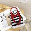 Cute Cartoon Dopamine Knit Crossbody Phone and Coin Bag