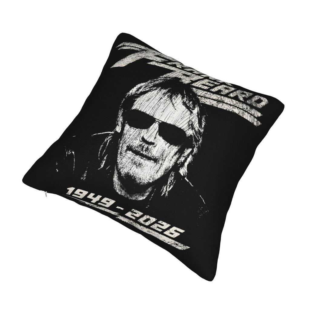 Decorative Pillowcases RIP Frank Beard Merchandise Seat Pillow Case Cover Zippered Multiple Sizes