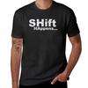 SHift HAppens T-Shirt hippie clothes funnys plus size tops summer clothes oversized t shirt men