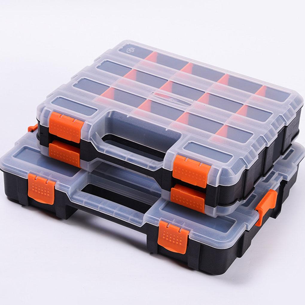 PP Handy Tool Organizer With Different-size Compartments - Tool Organization Strong Structure G-322 Double Side 32*27*8