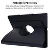 360 Degree Rotating Case for Redmi Pad SE 8.7 Tablet Cover Xiaomi Redmi Pad SE 2024 8.7 Inch 4G PU Leather Stand Holder