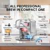 Multiple Capsule Coffee Machine, Hot/Cold Dolce Gusto Milk Nespresso Capsule ESE Pod Ground Coffee Cafeteria 20Bar 5 In 1