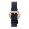 SIGNATUR LILLE Two-Hand Ocean Blue Leather Watch