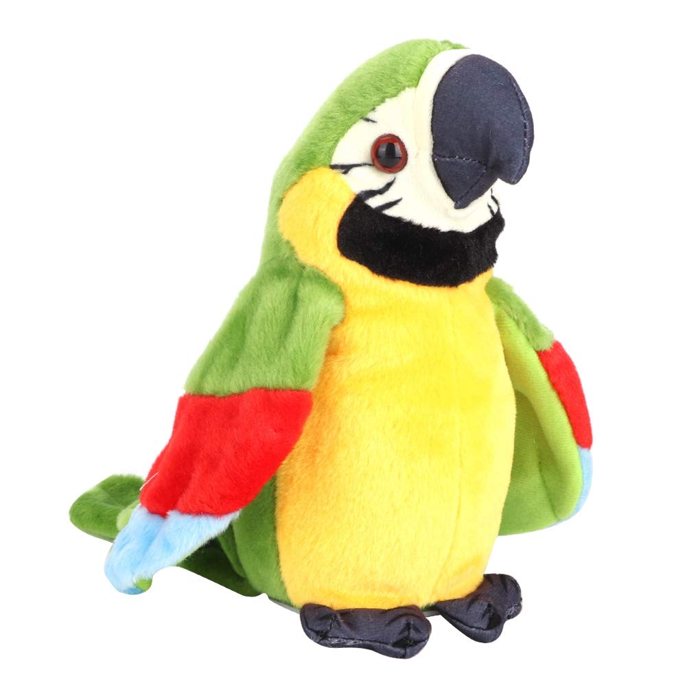 

Talking Parrot Robot Plush Toy, Pet Robot, Talking Bird Plush Toy with Recording Function, Cute Doll Toy, Educational Toy, Birthday, Christmas, New