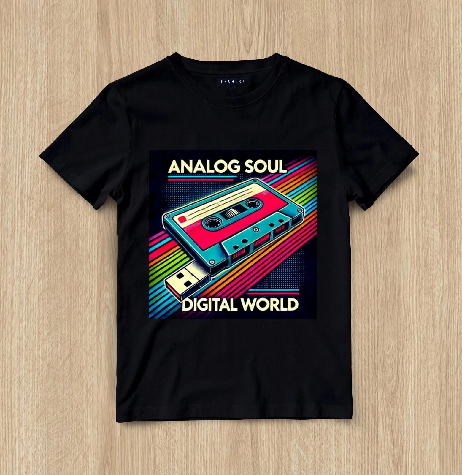 Custom The Rise of Retro Tech T-shirt Design Unisex Jersey Short Sleeve Tee 2XL