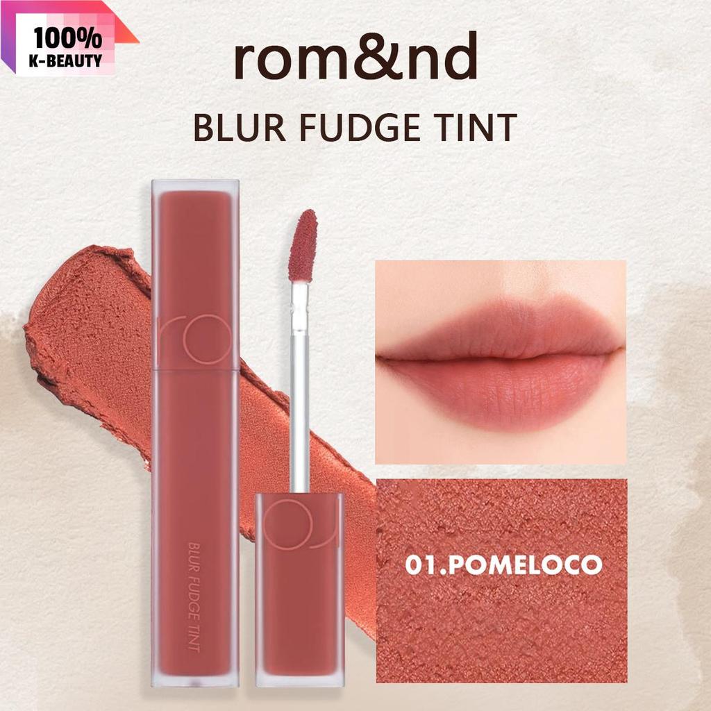 Rom&nd Romand BLUR FUDGE TINT, Aksamitne Matowe Usta 5.0g/0.18oz (7 opcji kolorów)