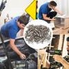 M2/M3/M4/M5 Cross Slotted Flat Head Hexagon Bolt Nut Set Hexagonal Screw Bolt And Nut Flat Washer Spring Washer Combination Kit