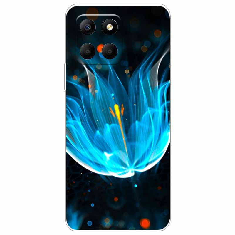 

Case For Honor X8A 4G Cover Cool Space Soft Silicone Wolf Lion TPU Phone Cases for Honor X 8a X8a Funda HonorX8a Back Bumper Honor X8A