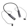 Neckband Earbuds Bluetooth 5.3 Real Time Battery Display Wireless Neckband Earphones with Small Memory Card Slot for