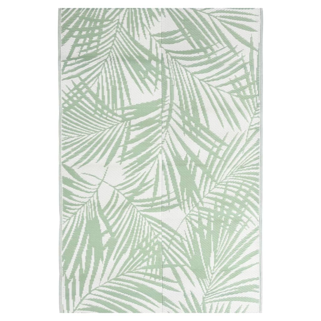 Outdoor Rug ARAKIL Green 190 x 290 cm PP