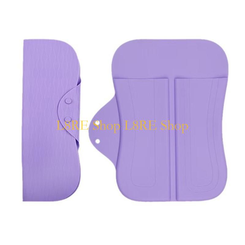 L8RE Heatproof Silicone Mats Travel Hair Tool Mats Foldable Silicone Pad Suitable for Curling Wand and Hair Straightener