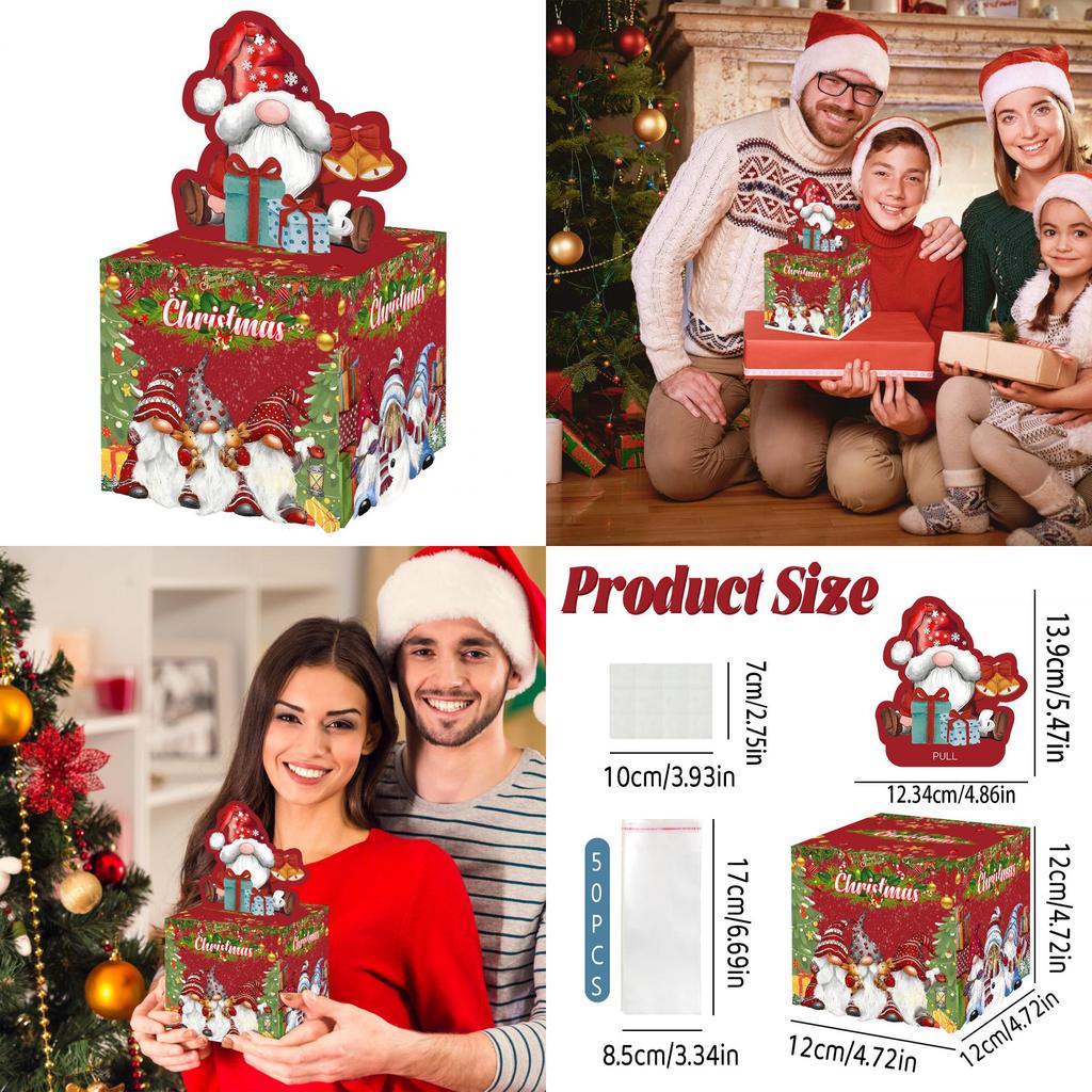 Party Decor Christmas Prop Gift Box For Holiday Celebrations And Giving Gift