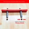 Aluminum Alloy Slot Holder Track Mount Bracket for Desk Mounting Needs and Workspaces Adjustments Flexible Desk Layouts