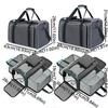 Multifunctional Expandable Cat Carrier Bag Breathable Foldable Pet Travel Carrier Reversible Pet Backpack for Cat Dogs
