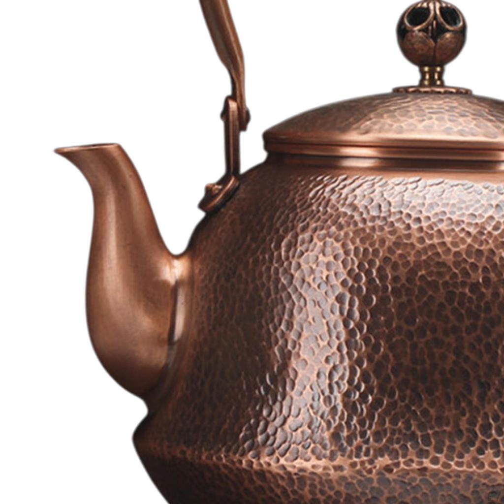 Kupferkessel zum Erhitzen von Wasser Traditionelle chinesische Teekanne Teehaus