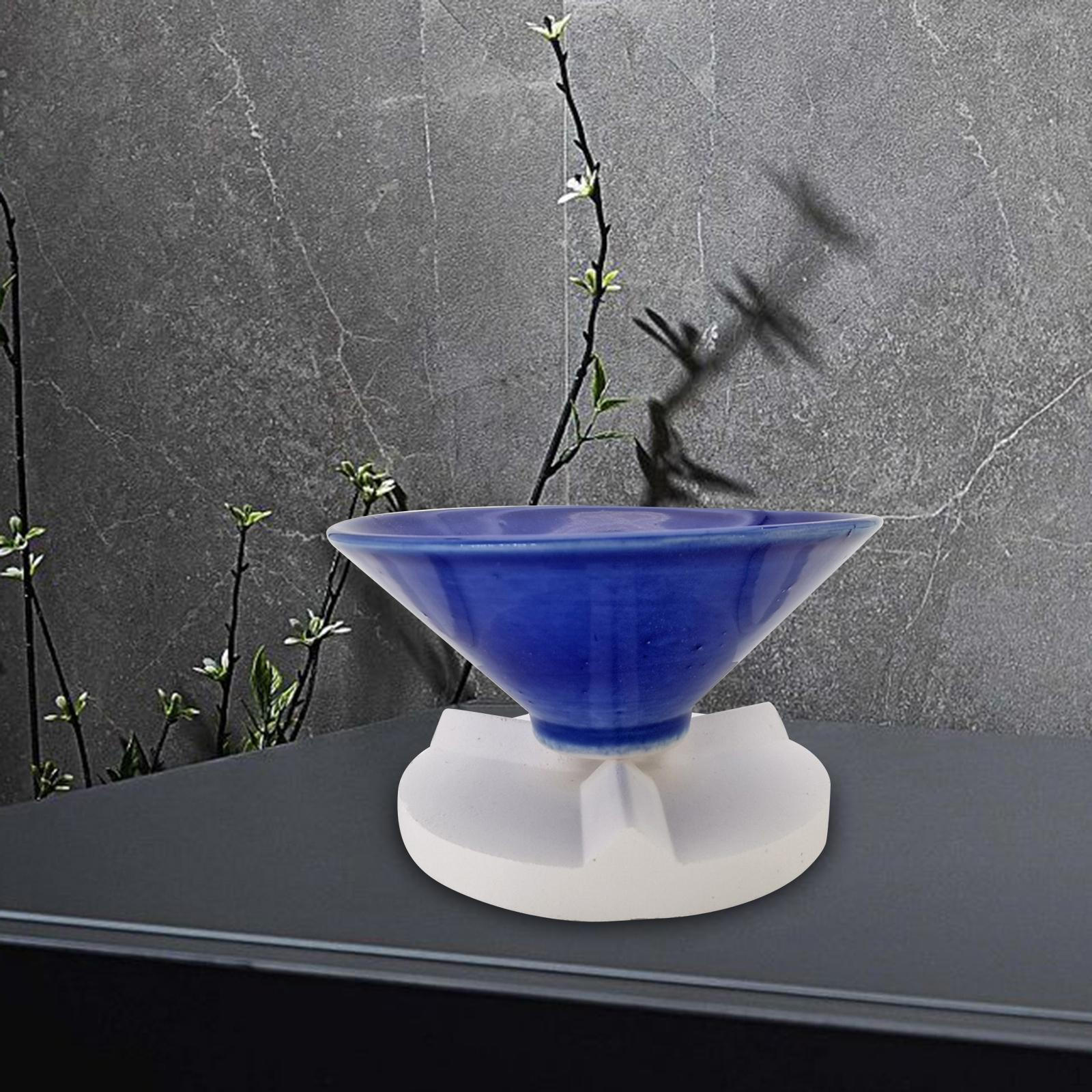 Alumina Kiln Pad for Pottery, High Temperature Support Tools Ceramic Enthusiasts 5.5cm