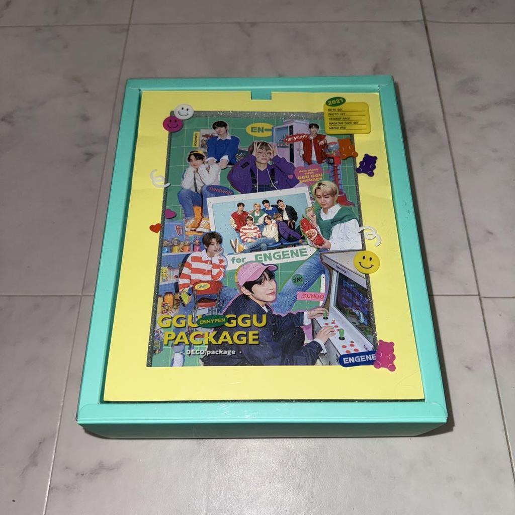 [USED] ENHYPEN GGU GGU PACKAGE 2021