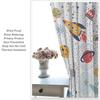 Kids Outer Space Rocket Curtains Cartoon Universe Galaxy Starry Sky Cosmos Boys Girls Study Room Bedroom Curtain For Master Made Of Polyester