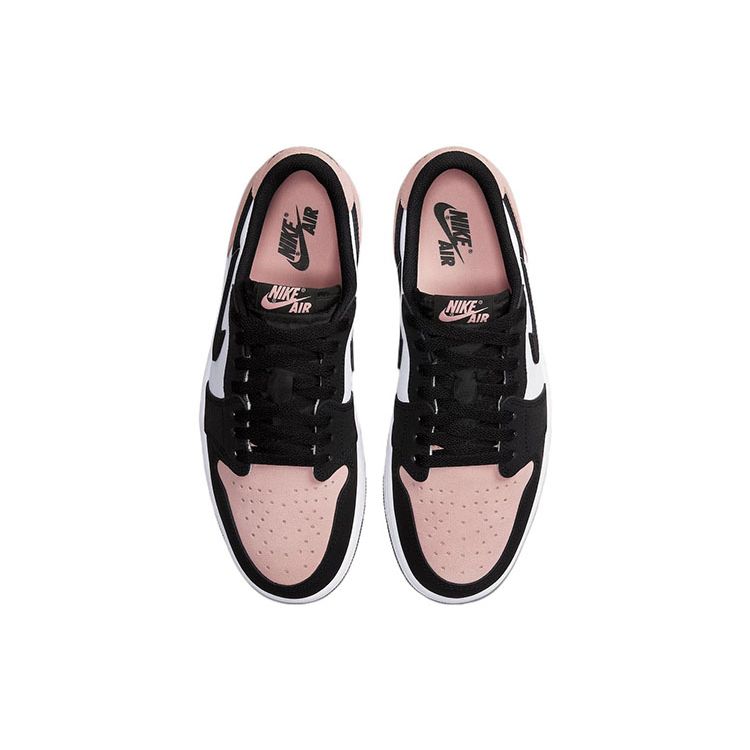 Tenisi unisex Air Jordan 1 Retro Low OG Bleached Coral Roz Negru Alb CZ0790-061