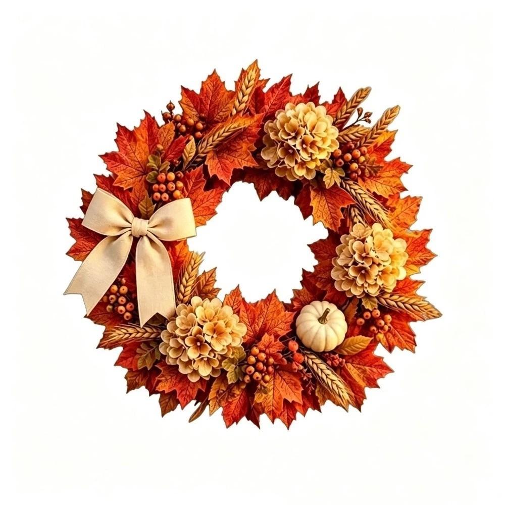 2D Flat Print Fall Halloween Decorative Sign Rustic Autumn Home Decoration Porch