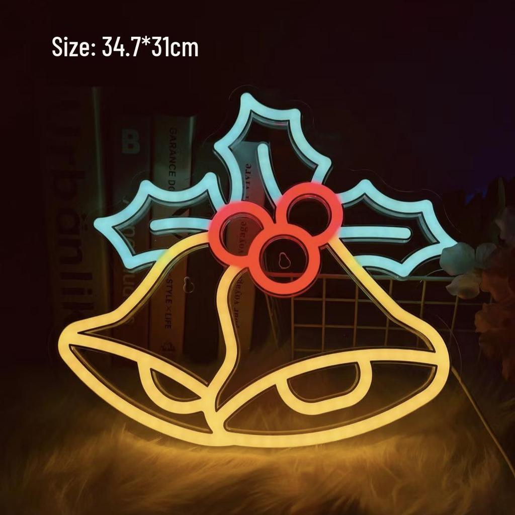 Acrylic USB Pumpkin Neon Night Light - Festival & Party Decor