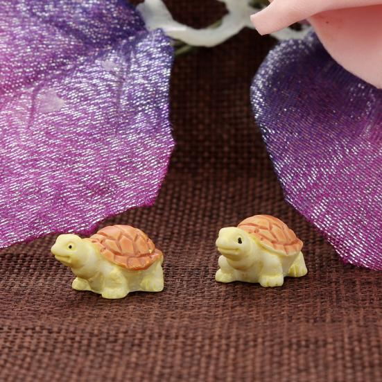 10Pcs Miniature Dollhouse Bonsai Fairy Garden Landscape Tortoise Decorations