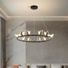 Creative Bird Led  Chandelier Hallway Stair Wall Sconce Mounted Bedroom Bedside Light Modern Designer Decor Pendant Lamp Fixture