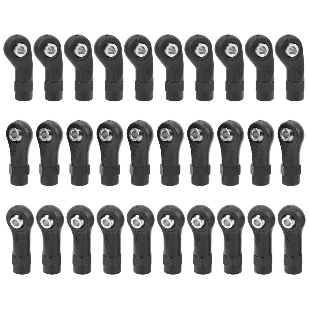 30pcs Link Linkage Rod End Width Balls Joint Head Set For Traxxas TRX-4 1/10 RC Car