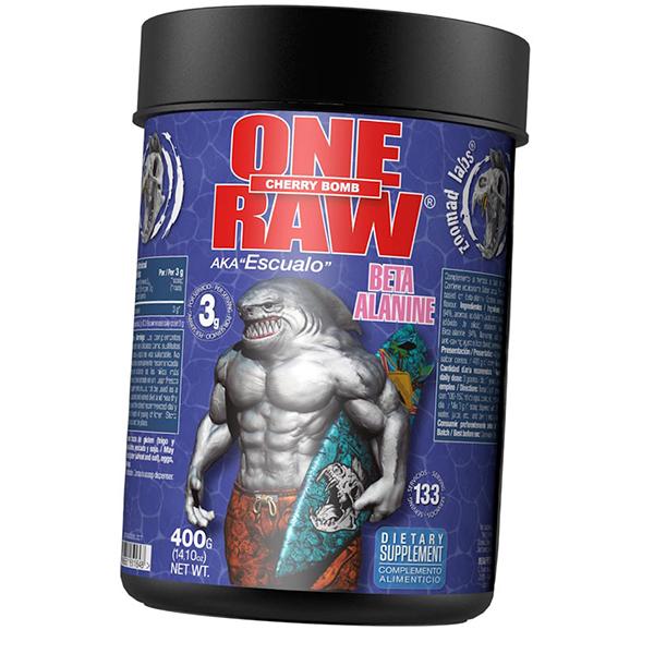 

Beta Alanine for athletes, Raw One Beta-Alanine, Zoomad Labs (27581003) 400g Cherry