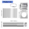 4Inch Dryer Wall Ventilation Duct Kits Dryer Vent Hose Connectors Wall Ducting Kits Efficient Airflows Management